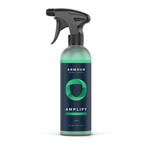 Armour Detail Supply Amplify SiO2 Detail Spray: Quick & Easy Gloss Enhancement| Safe on All Vehicles | 16oz Trigger Spray