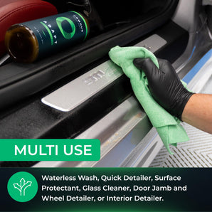 Armour Detail Supply Adapt Waterless Wash & Quick Detailer and Multi-Use Formula|Streak-Free|UV Protection|Scratch Reducer|16oz Trigger Spray Bottle